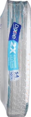 imageDixie Large Paper Plates 10 Inch 204 Count 2X Stronger MicrowaveSafe SoakProof Cut Resistant Disposable Plates For Everyday Breakfast Lunch amp Dinner Meals54 Count Pack of 2