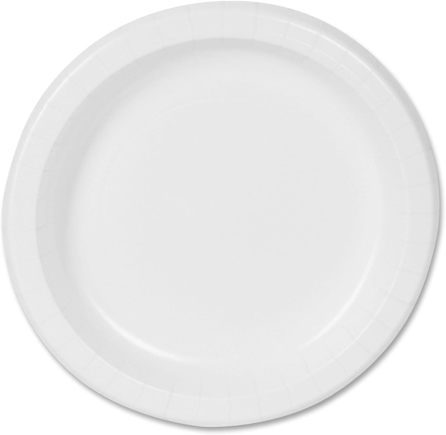 imageDixie Basic 85 Paper Plates White 125 Pack