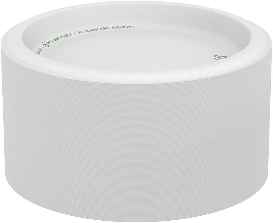 imageDixie Basic 85 Paper Plates White 125 Pack