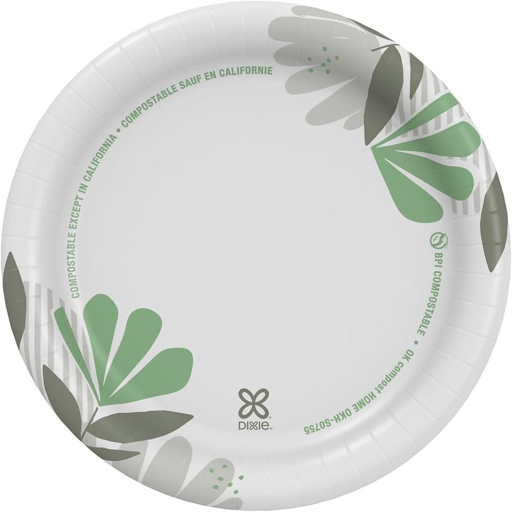 imageDixie Pathways MediumWeight Paper Plates 6 78inch 500Carton UX7WS