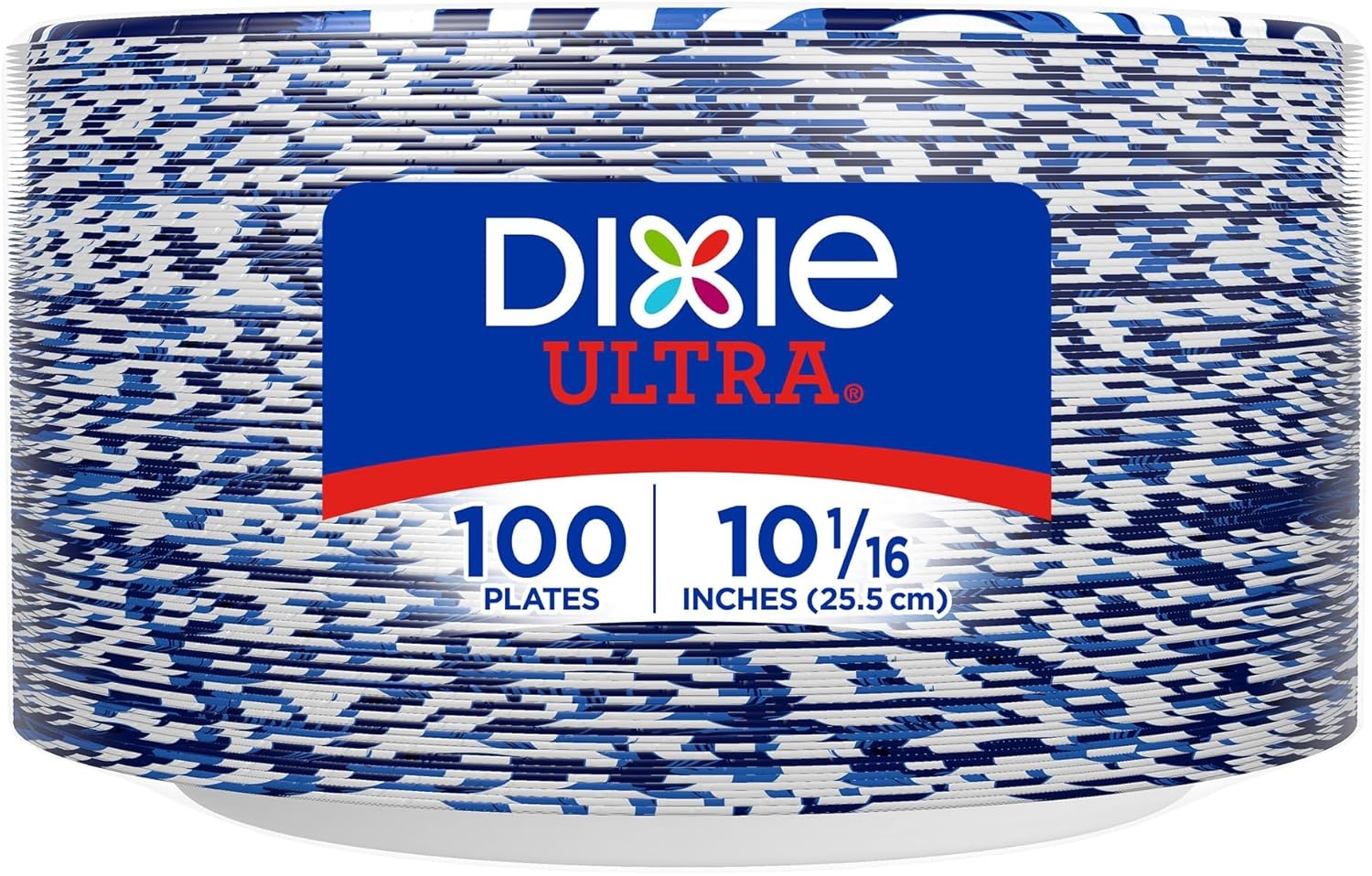 image:imageDixie Ultra Small Paper Plates 6 78 Inch 44 Count 3X Stronger Heavy Duty MicrowaveSafe SoakProof Cut Resistant Disposable Plates For Heavy Messy Meals10 Inch